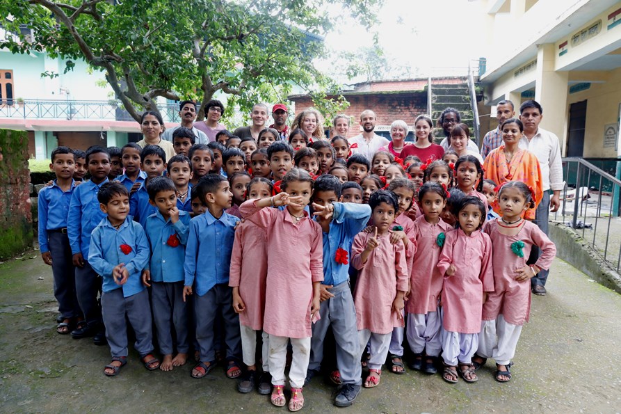 campo internazionale volontariato India Lunaria_ Gruppo Ruchi scuola