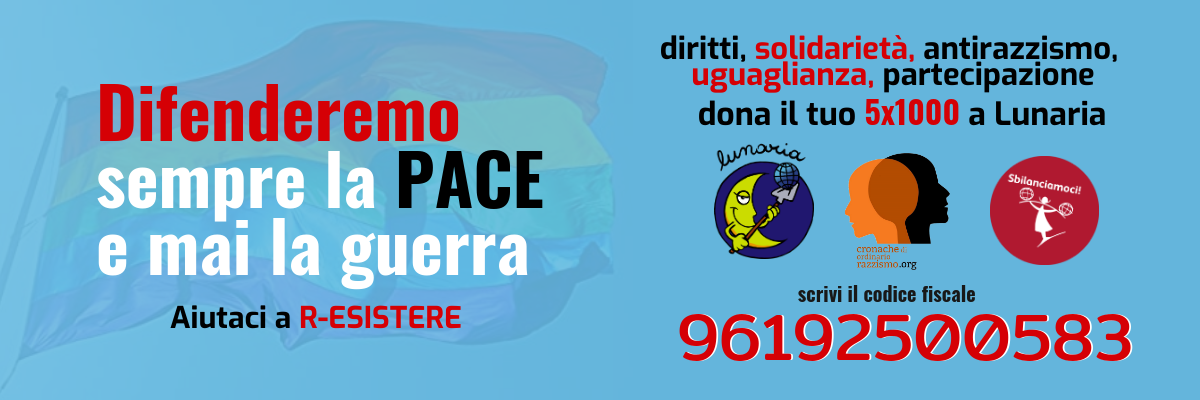 donare 5x1000 Lunaria - Volontariato internazionale