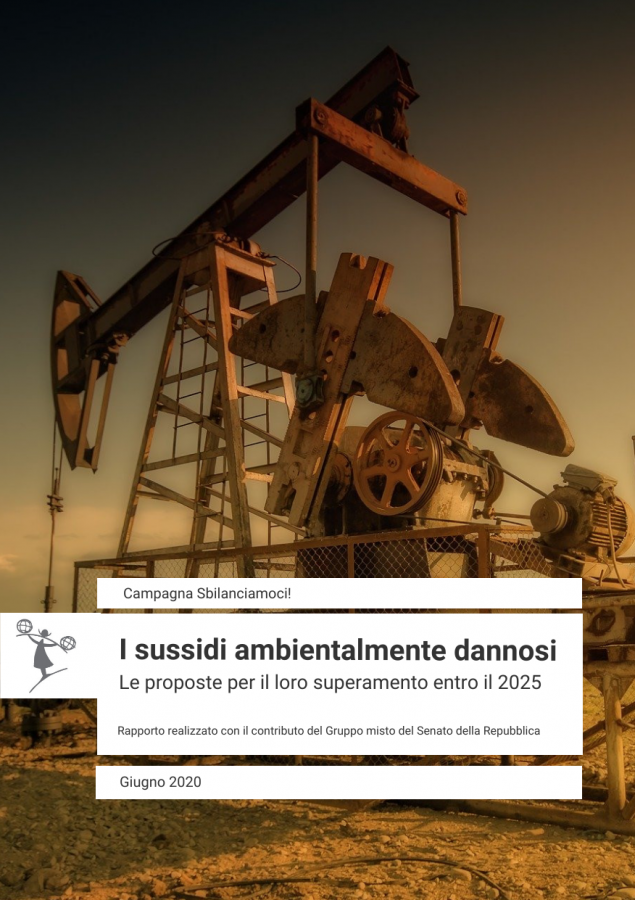 rapporto sui sussidi ambientalmente dannosi