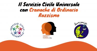 Il Servizio Civile Universale con Cronache di Ordinario Razzismo_volontari