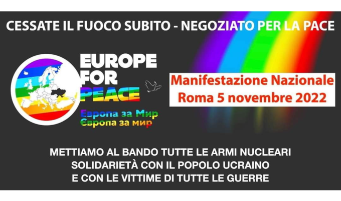 manifestazione nazionale Roma 5 novembre