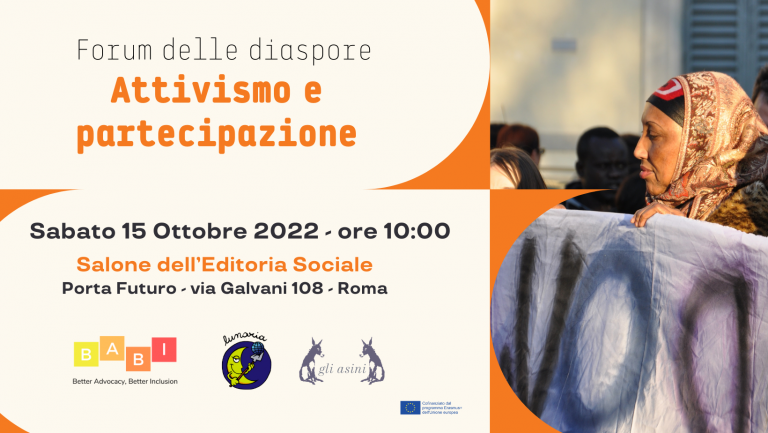 Attivismo e partecipazione. BABI_15 ottobre Salone editoria sociale