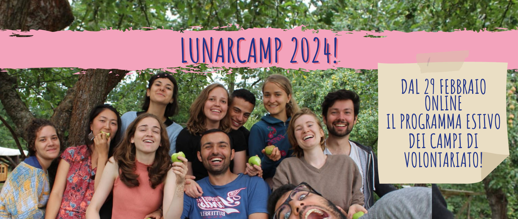 È online il programma dei workcamps 2024 Lunaria